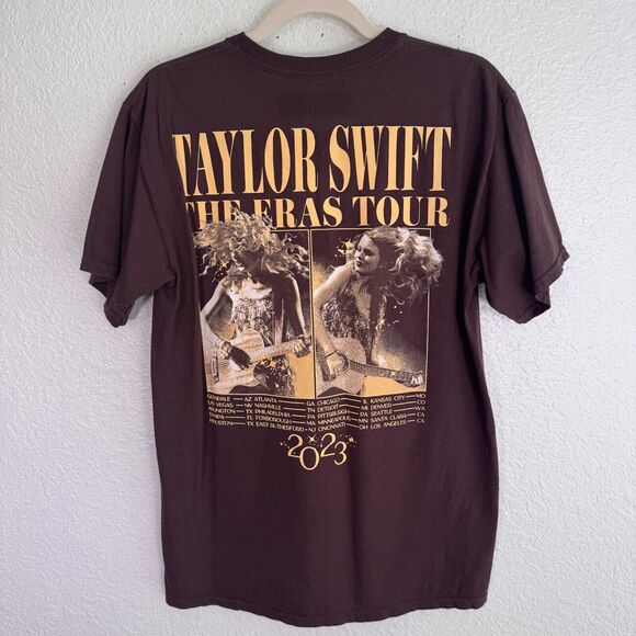 Taylor Swift Shirt Women Medium Eras Tour Fearless Album Tee 2023 Official Merch - Picture 2 of 11